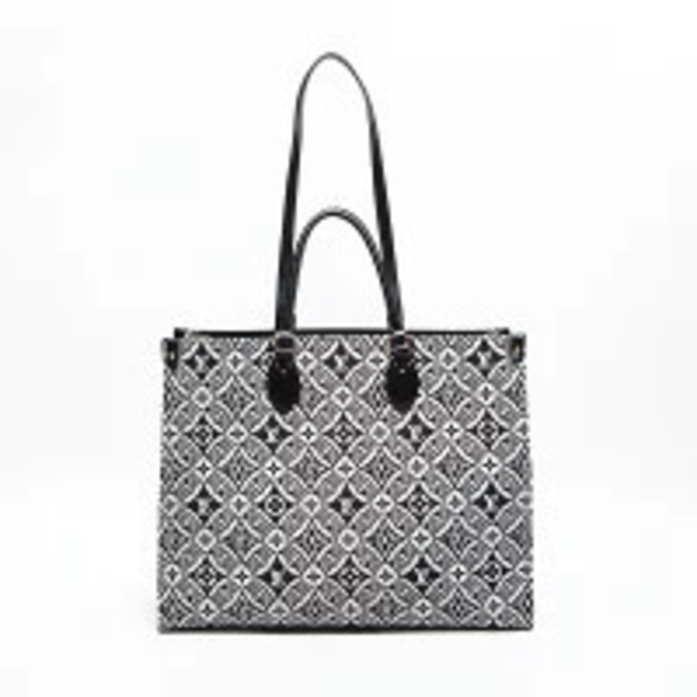 Louis Vuitton Multicolor Bag Tote OnTheGo Jacquard